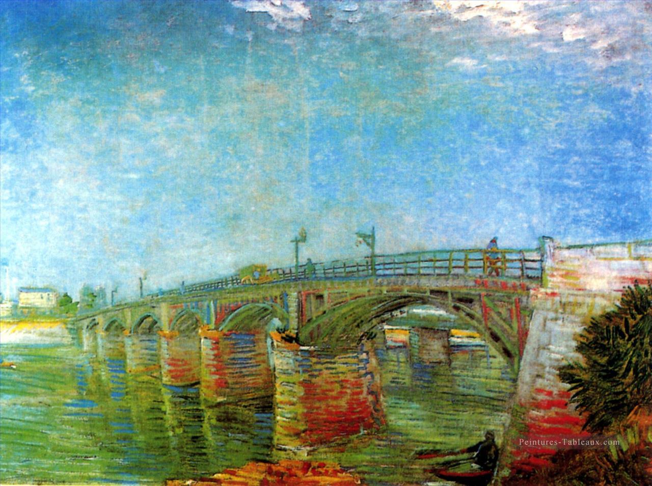 Le pont de la Seine à Asnieres Vincent van Gogh Peintures à l'huile
